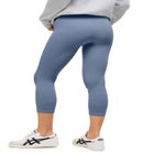 Cotton Spandex Capri Length Leggings image number null
