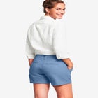 Mid-Rise Stretch Cotton 2-Pocket Chino Shorts image number null