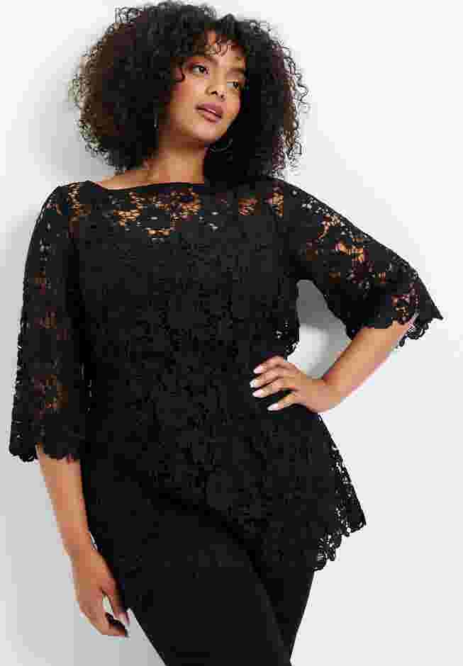 Allover Lace Top image number 0
