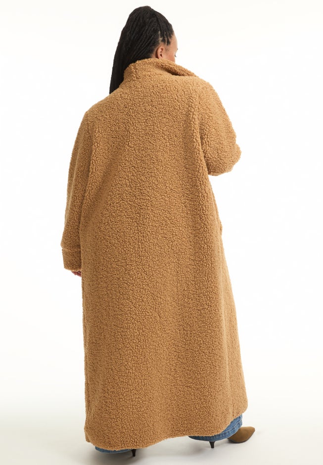 Maxi Teddy Fleece Coat
