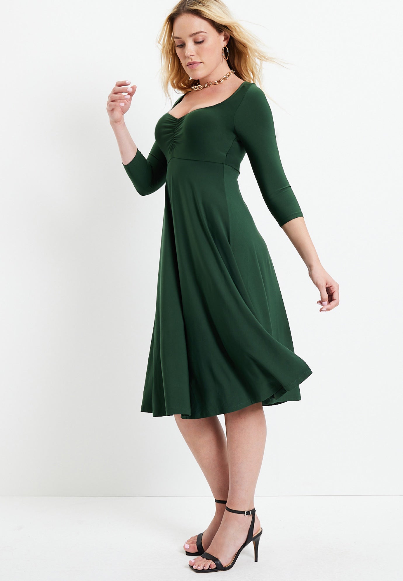 Sweetheart Swing Dress image number 2