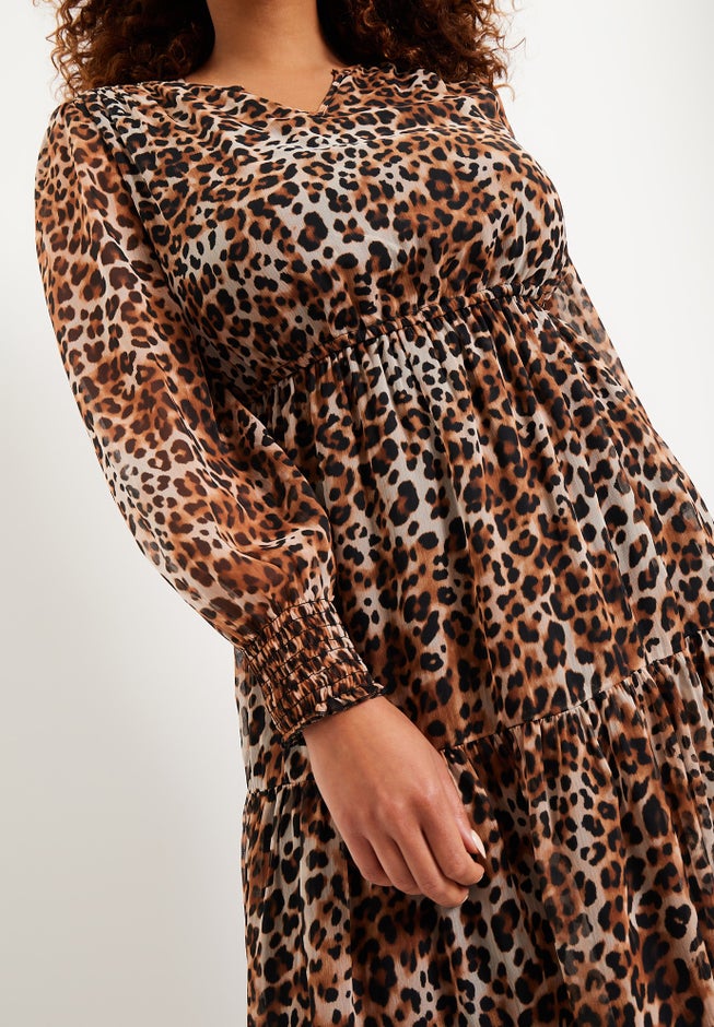 Tiered Maxi Dress image number 3