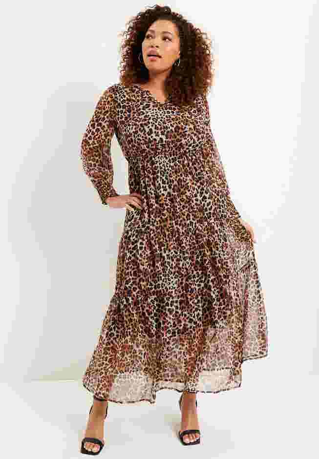 Tiered Maxi Dress image number 4