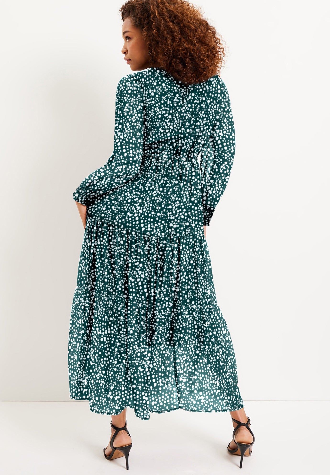 Tiered Maxi Dress image number 1