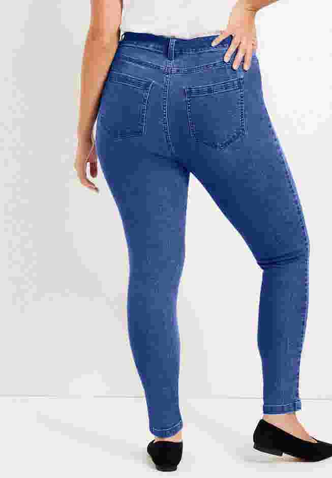 Curvie Fit Skinny Jeans image number 1