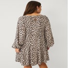 Boat Neck Godet Dress image number null