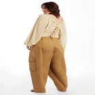 Barrel Leg Cargo Pant image number null