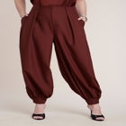 Balloon Trouser With Pleats image number 1