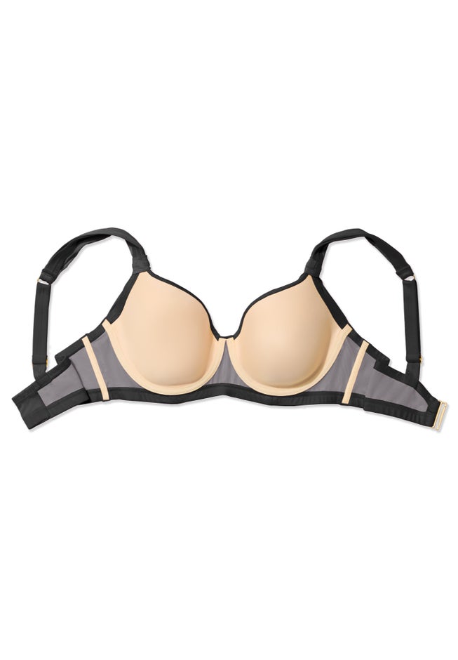 Bra Sized Drape Front Underwire Bikini Top image number 3