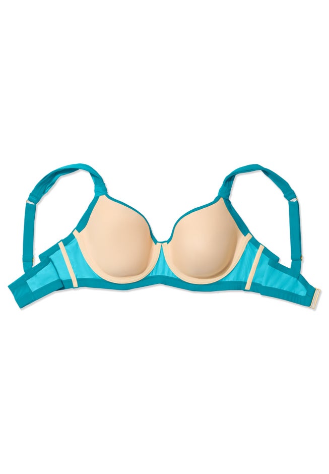 Bra Sized Drape Front Underwire Bikini Top image number 5