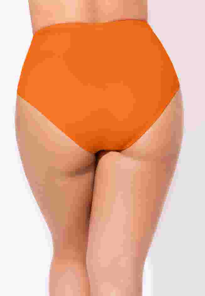 Side Knot Drape Overlay High Waist Swim Brief image number 1