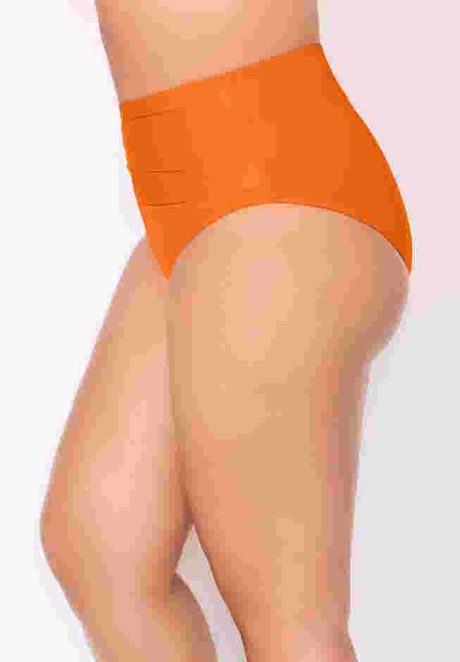 Side Knot Drape Overlay High Waist Swim Brief image number 3