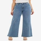 5-Pocket Wide Leg Jeans image number null