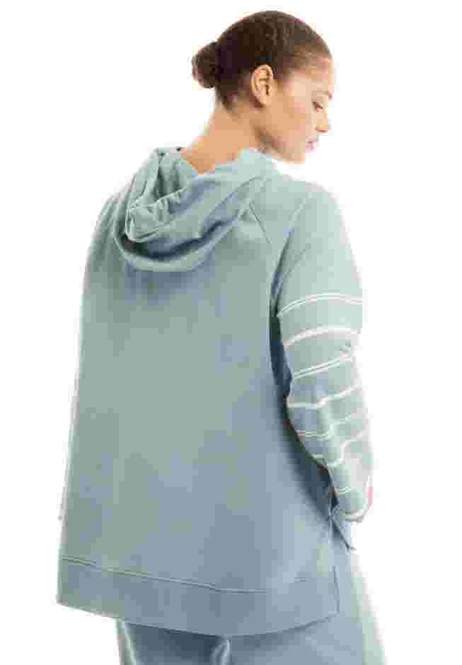 Bell-Sleeve French Terry Sweatshirt image number 1