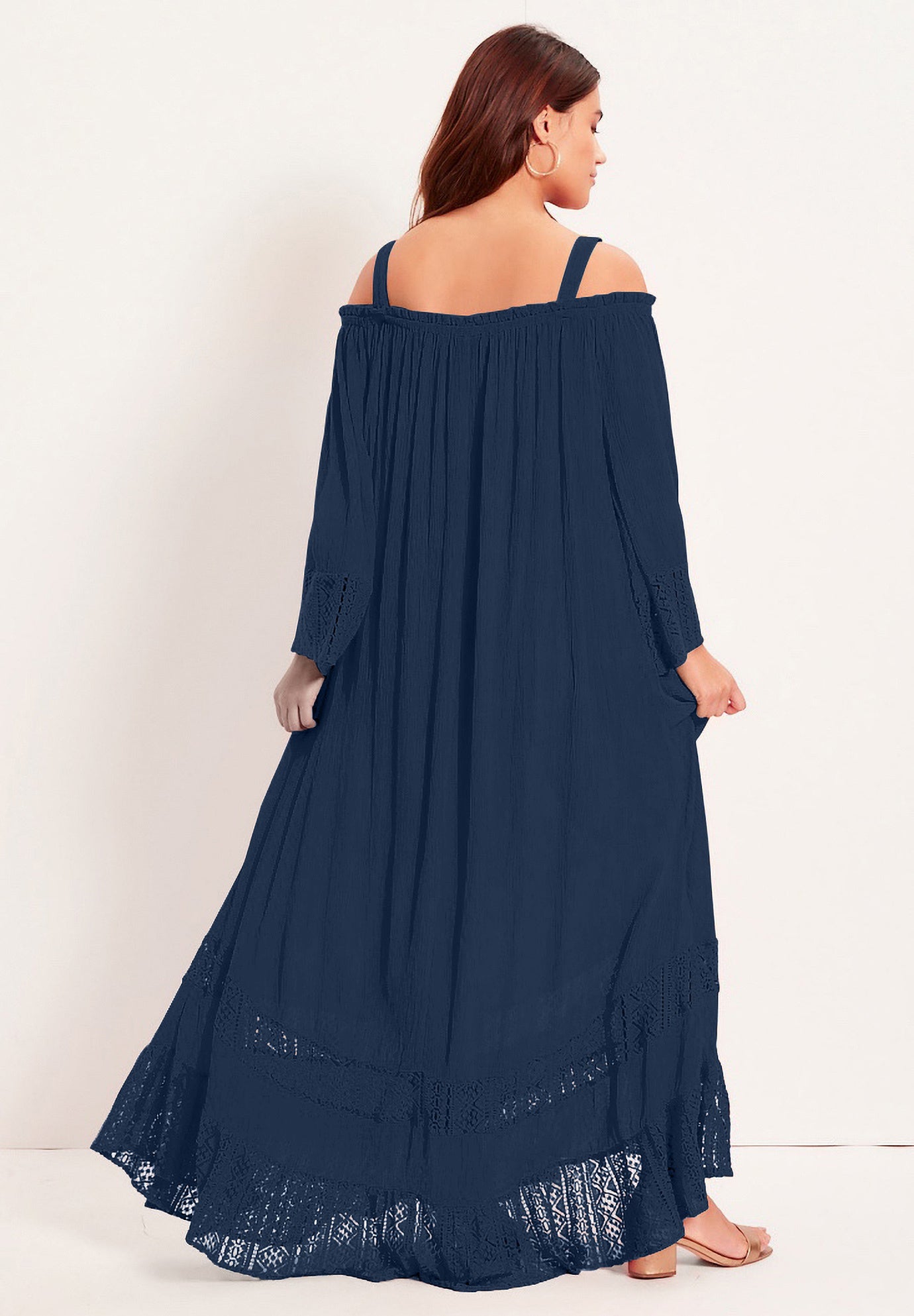 Off-The-Shoulder Maxi Dress image number 1