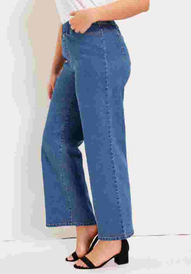 Contour Denim Wide-Leg Jean image number 2