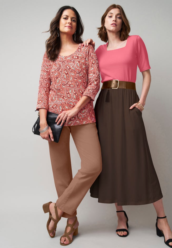 Soft Ease Wide Leg Pant image number 5