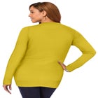 Fine Gauge Button-Front Cardigan image number 1