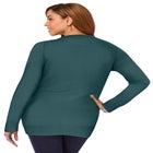 Fine Gauge Button-Front Cardigan image number 1