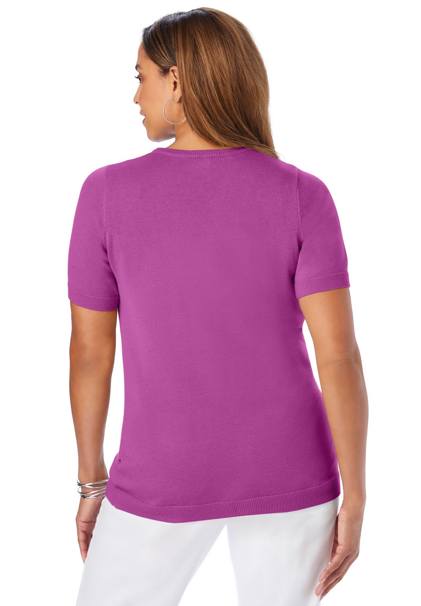 Fine Gauge Crewneck Shell image number 1