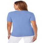 Fine Gauge Crewneck Knit Shell image number null