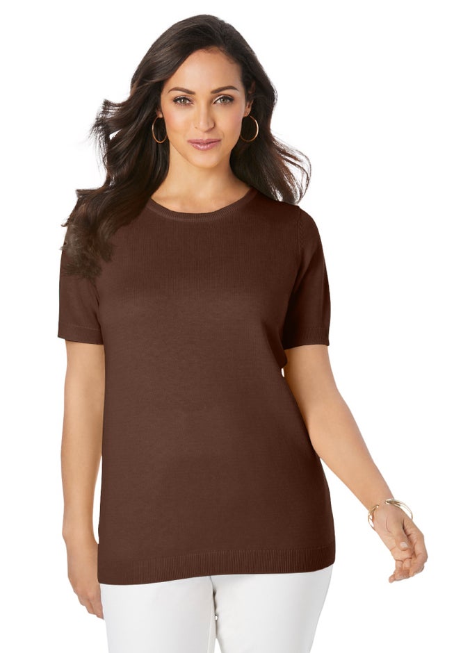 Fine Gauge Crewneck Shell image number 1