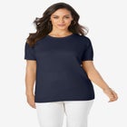 Fine Gauge Crewneck Shell image number null