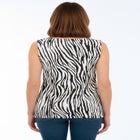 Stretch Cotton Square Neck Tank image number null