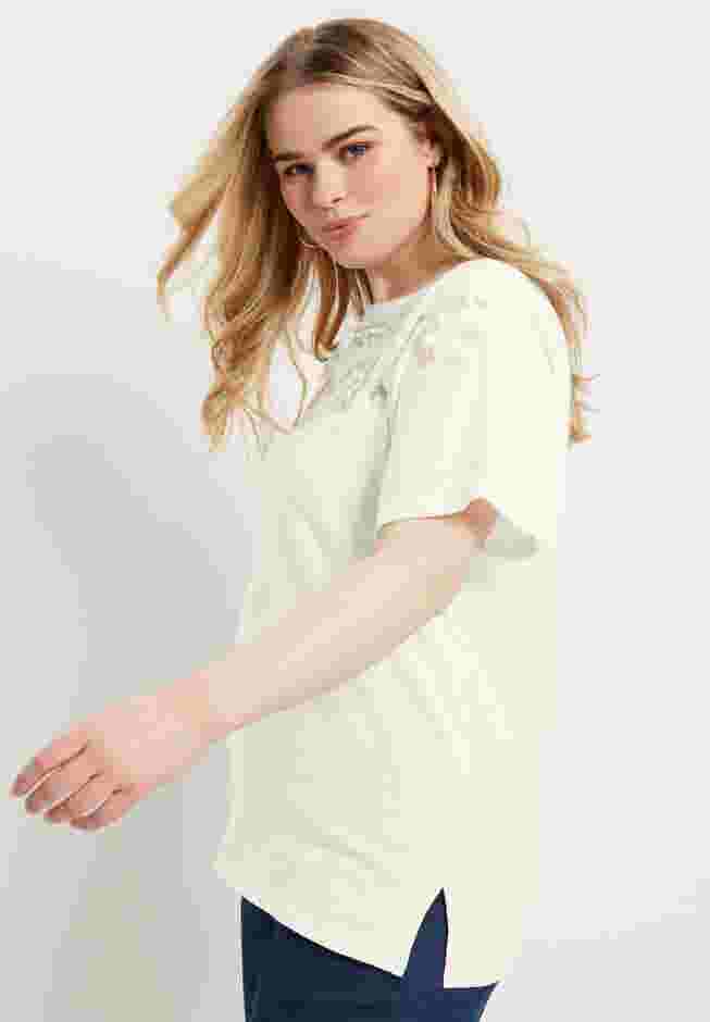 Openwork Boatneck Shirt image number 2