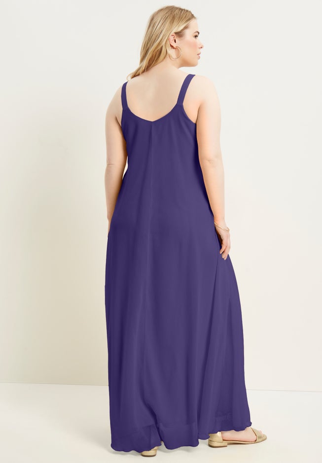 Swing Maxi Dress | Dia & Co Swing Maxi Dress | Dia & Co