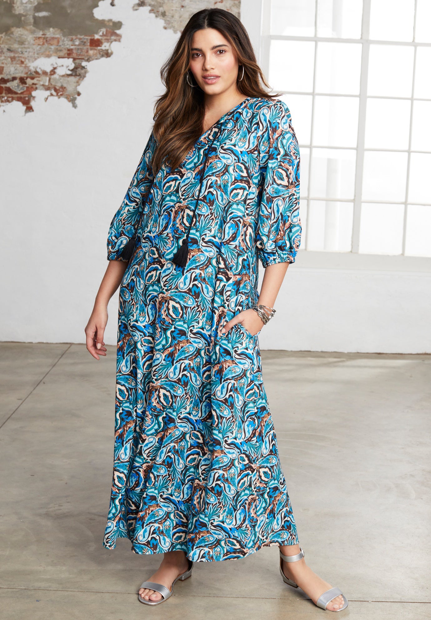 Boho Maxi Dress image number 0