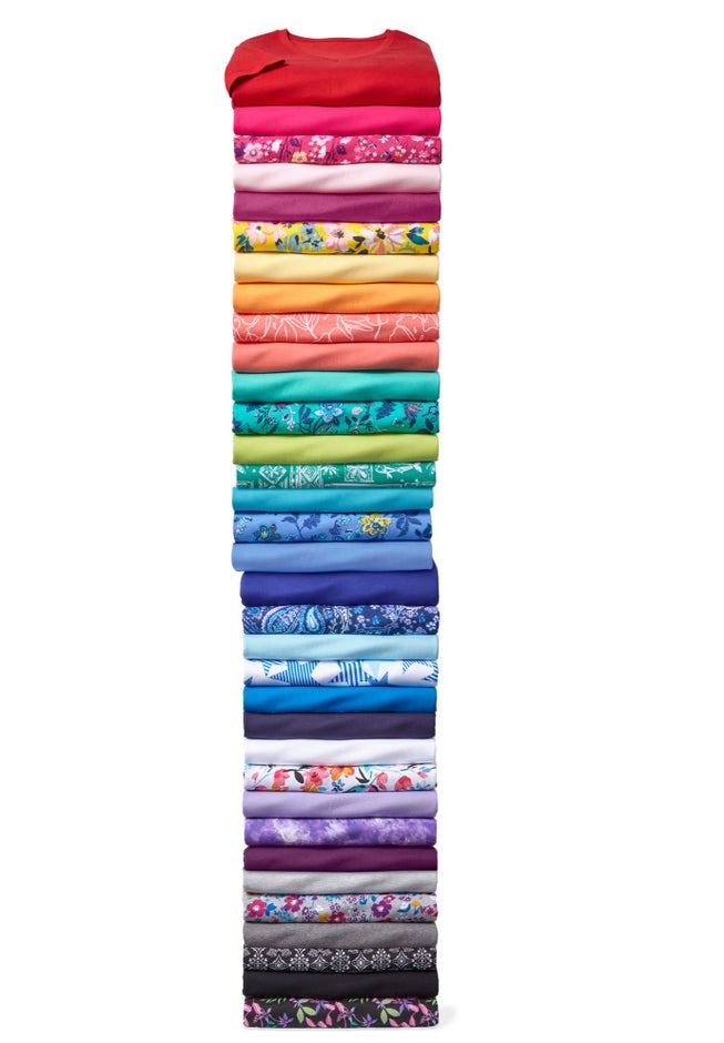 Perfect Short-Sleeve V-Neck Tunic image number 7