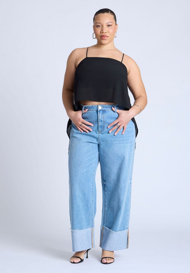 Cascading Crop Top image number 3