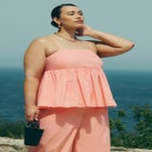 Peplum Cami Top image number null