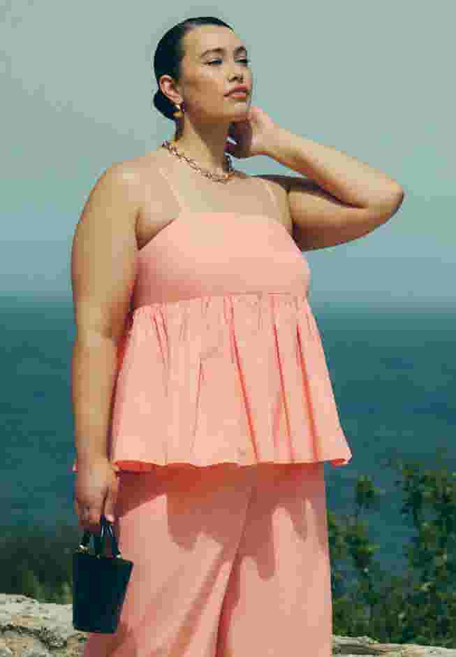 Peplum Cami Top image number 0
