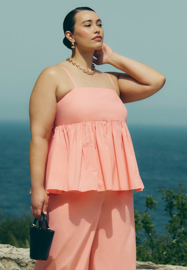 Peplum Cami Top image number 0