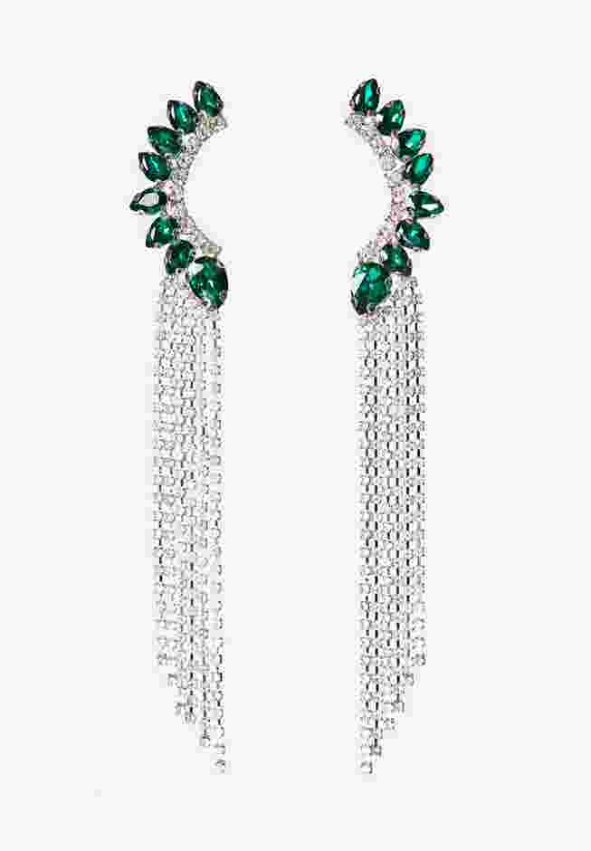 Rhinestone Ear Cuff image number 0
