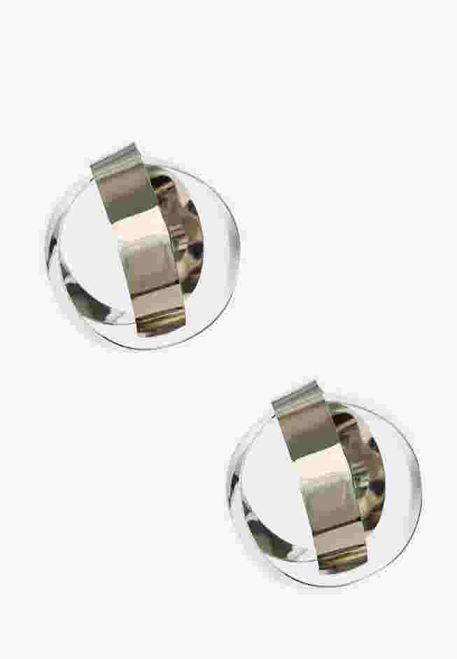Ribbon Ball Earrings image number 0