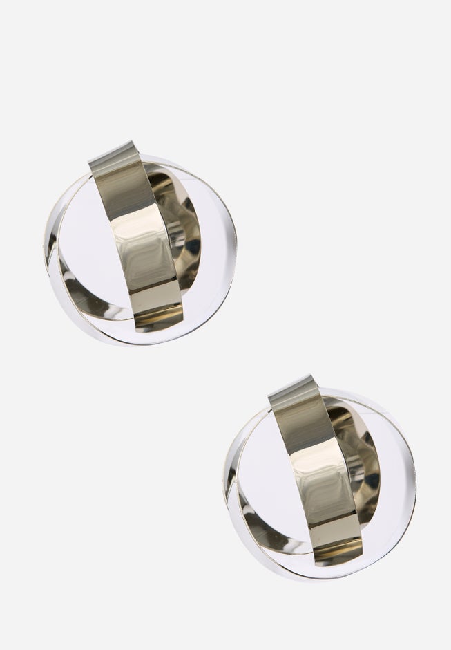 Ribbon Ball Earrings image number 0