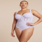 Lace Detail Corset One Piece image number null