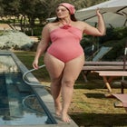 Rosette Halter One Piece image number null