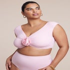 Off The Shoulder Rosette Top image number null