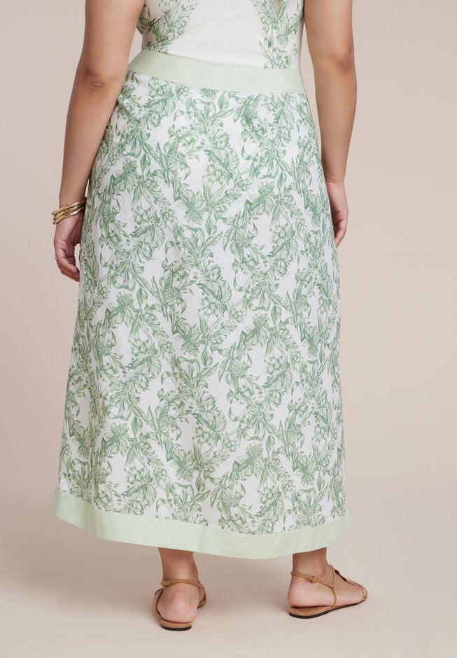 Midi Wrap Skirt image number 2