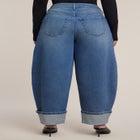 Cuffed Barrel-Leg Jean image number 2