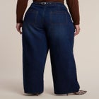 Adjustable Welt Pocket Wide-Leg Jean image number 2
