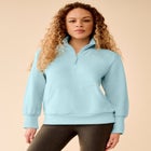 &frac14; Zip Collar Fleece Sweatshirt image number null