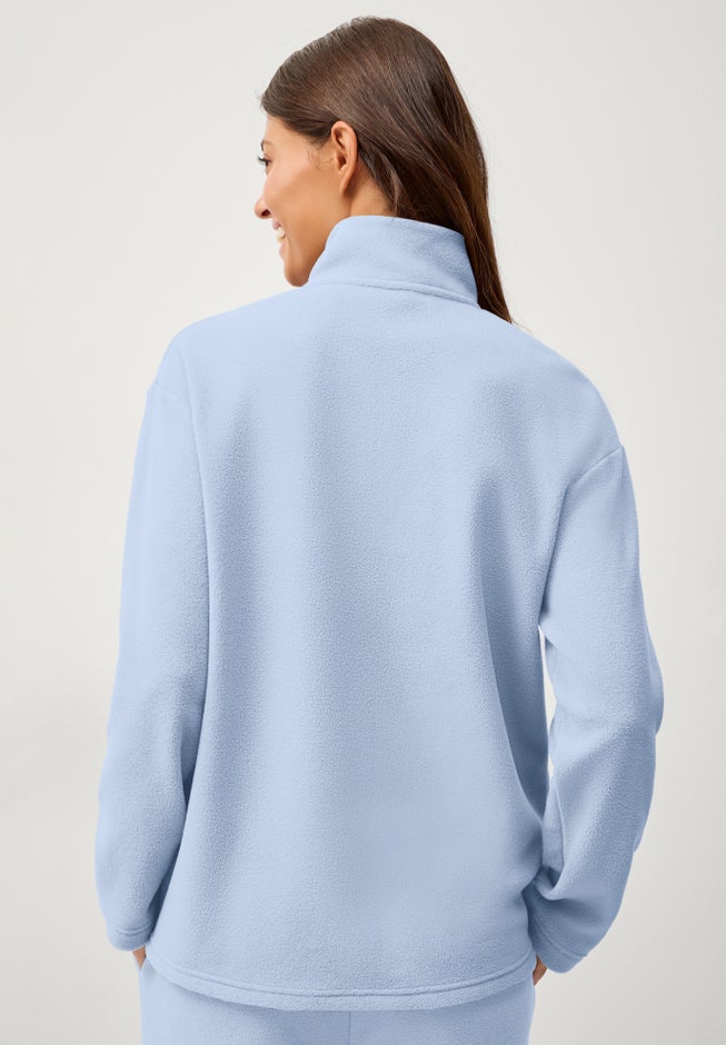 &frac14; Zip Collar French Terry Sweatshirt image number 1