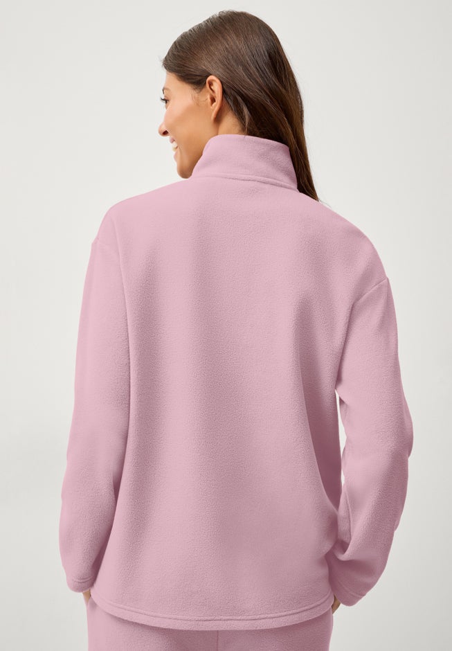 &frac14; Zip Collar French Terry Sweatshirt image number 1