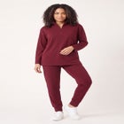 &frac14; Zip Collar French Terry Sweatshirt image number 0
