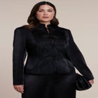 Fitted Satin Jacket image number 0
